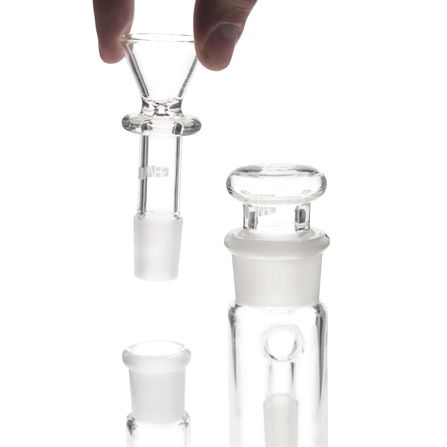Grav® Phoenix Open Top Ashcatcher (14mm Joint, 90° Angle) by GRAV / Grav Labs | Mission Dispensary