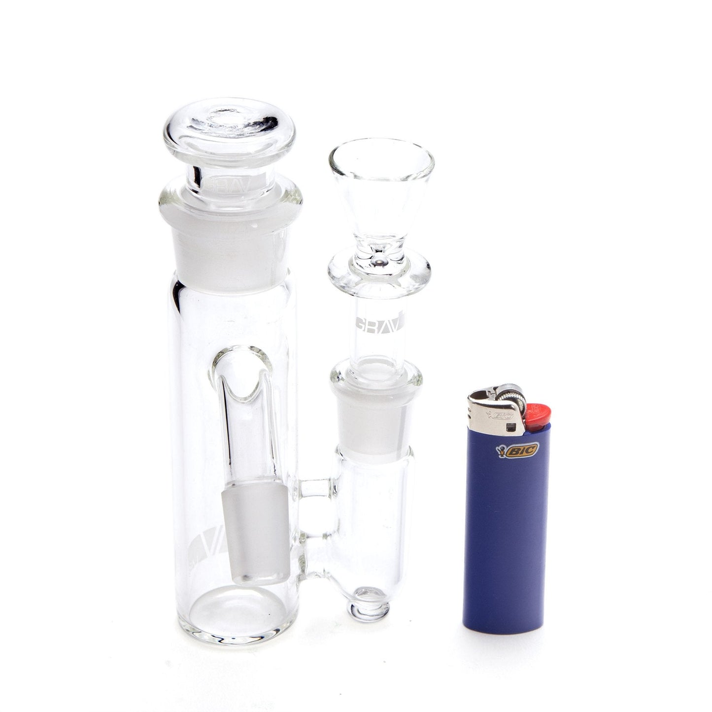 Grav® Phoenix Open Top Ashcatcher (18mm Joint, 45° Angle) by GRAV / Grav Labs | Mission Dispensary