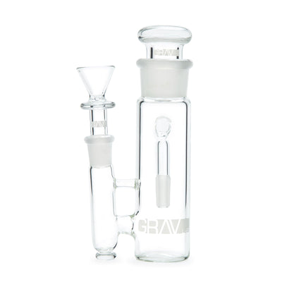 Grav® Phoenix Open Top Ashcatcher (18mm Joint, 90° Angle) by GRAV / Grav Labs | Mission Dispensary