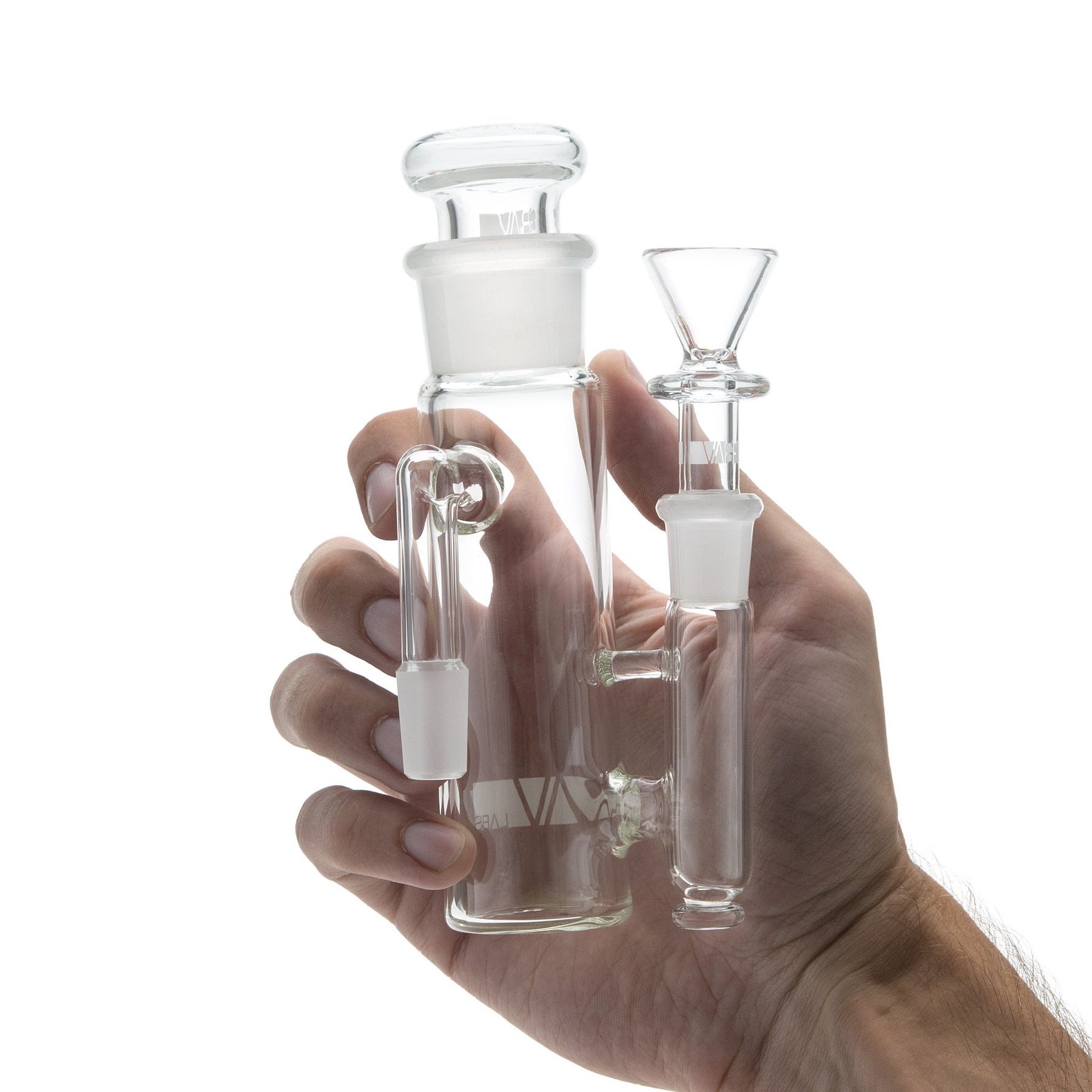 Grav® Phoenix Open Top Ashcatcher (18mm Joint, 90° Angle) by GRAV / Grav Labs | Mission Dispensary