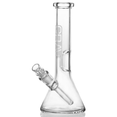 Grav® 8” Beaker Base Water Pipe - Clear by GRAV / Grav Labs | Mission Dispensary