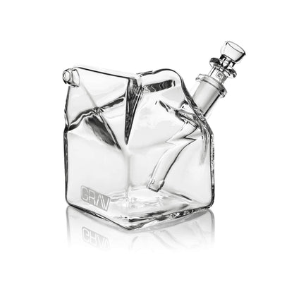 Grav® Milk Carton Bubbler 🥛 by GRAV / Grav Labs | Mission Dispensary