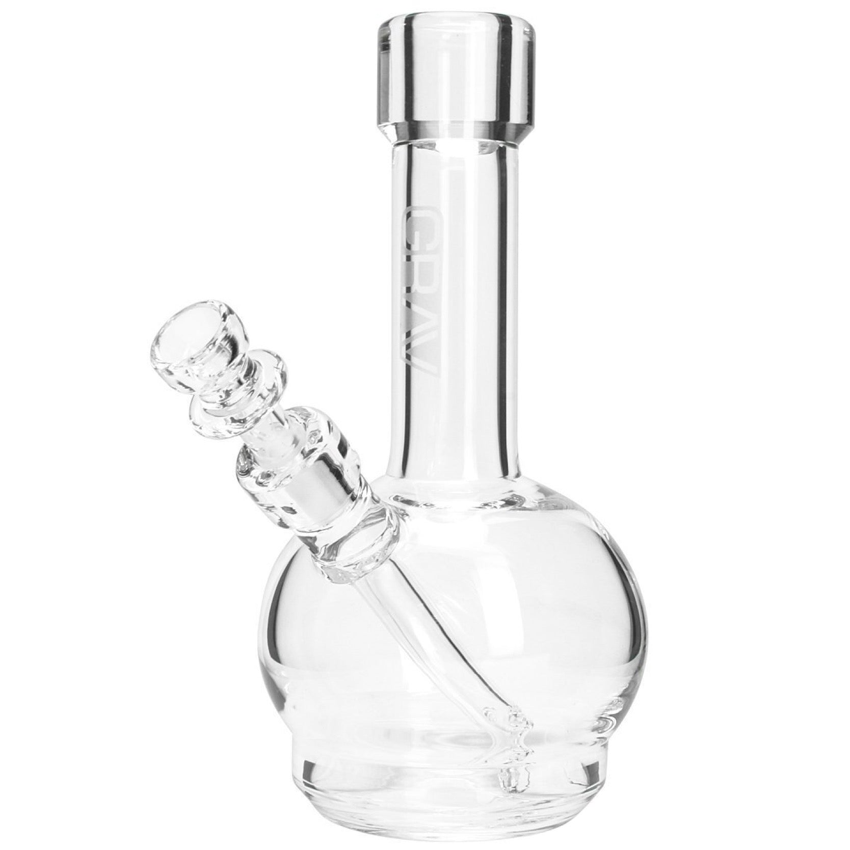 Grav® 6” Mini Round Base Bong by GRAV / Grav Labs | Mission Dispensary