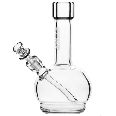 Grav® 6” Mini Round Base Bong by GRAV / Grav Labs | Mission Dispensary