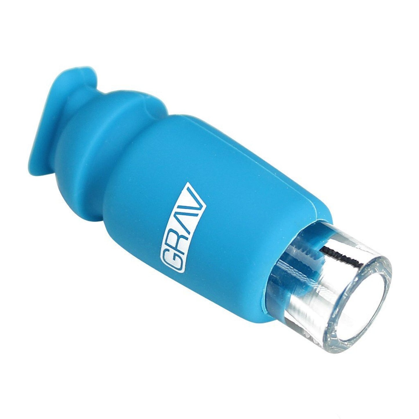 Grav® Silicone Capped Glass Crutch Filter Tip by GRAV / Grav Labs | Mission Dispensary