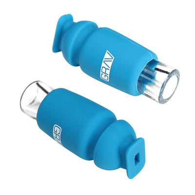 Grav® Silicone Capped Glass Crutch Filter Tip by GRAV / Grav Labs | Mission Dispensary