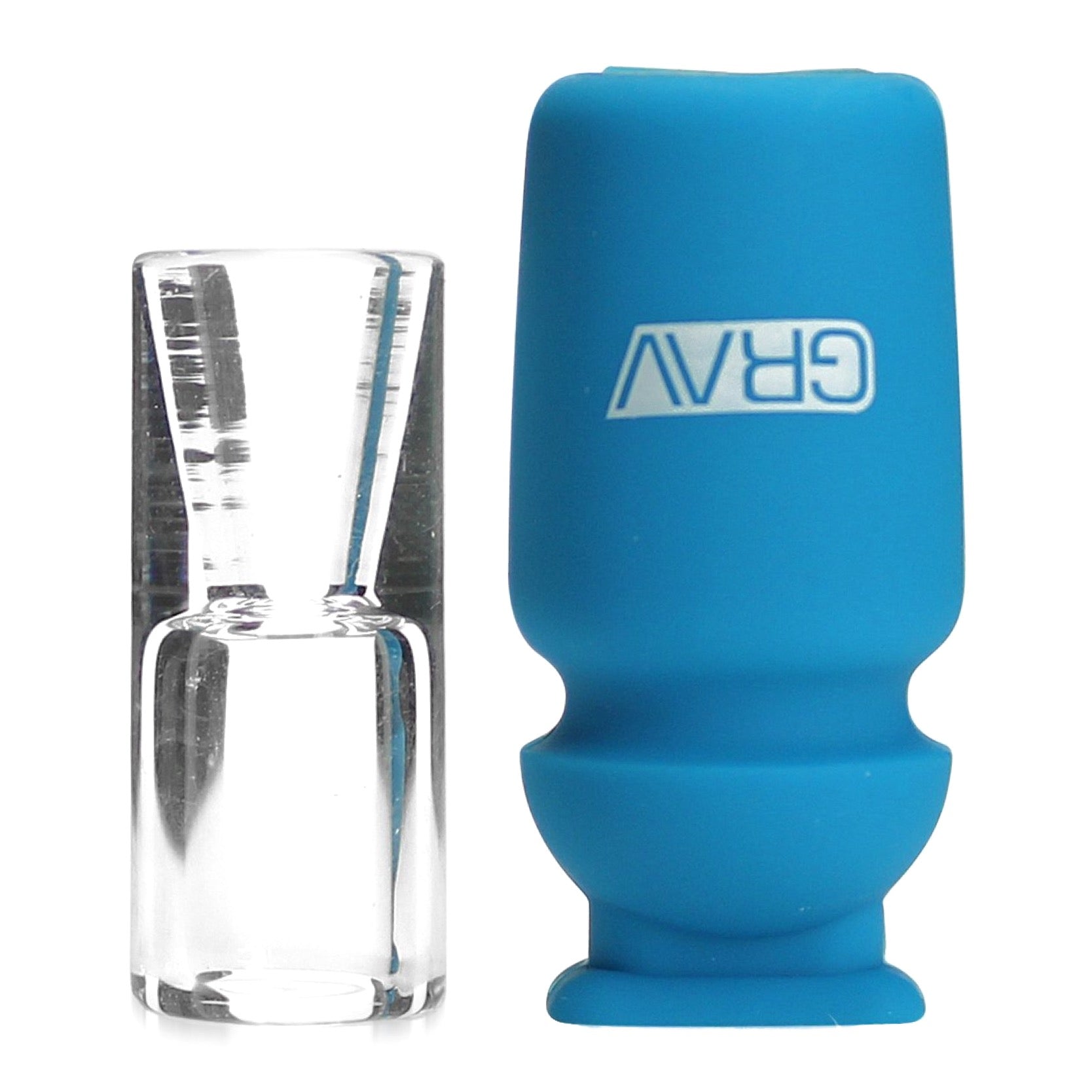 Grav® Silicone Capped Glass Crutch Filter Tip by GRAV / Grav Labs | Mission Dispensary
