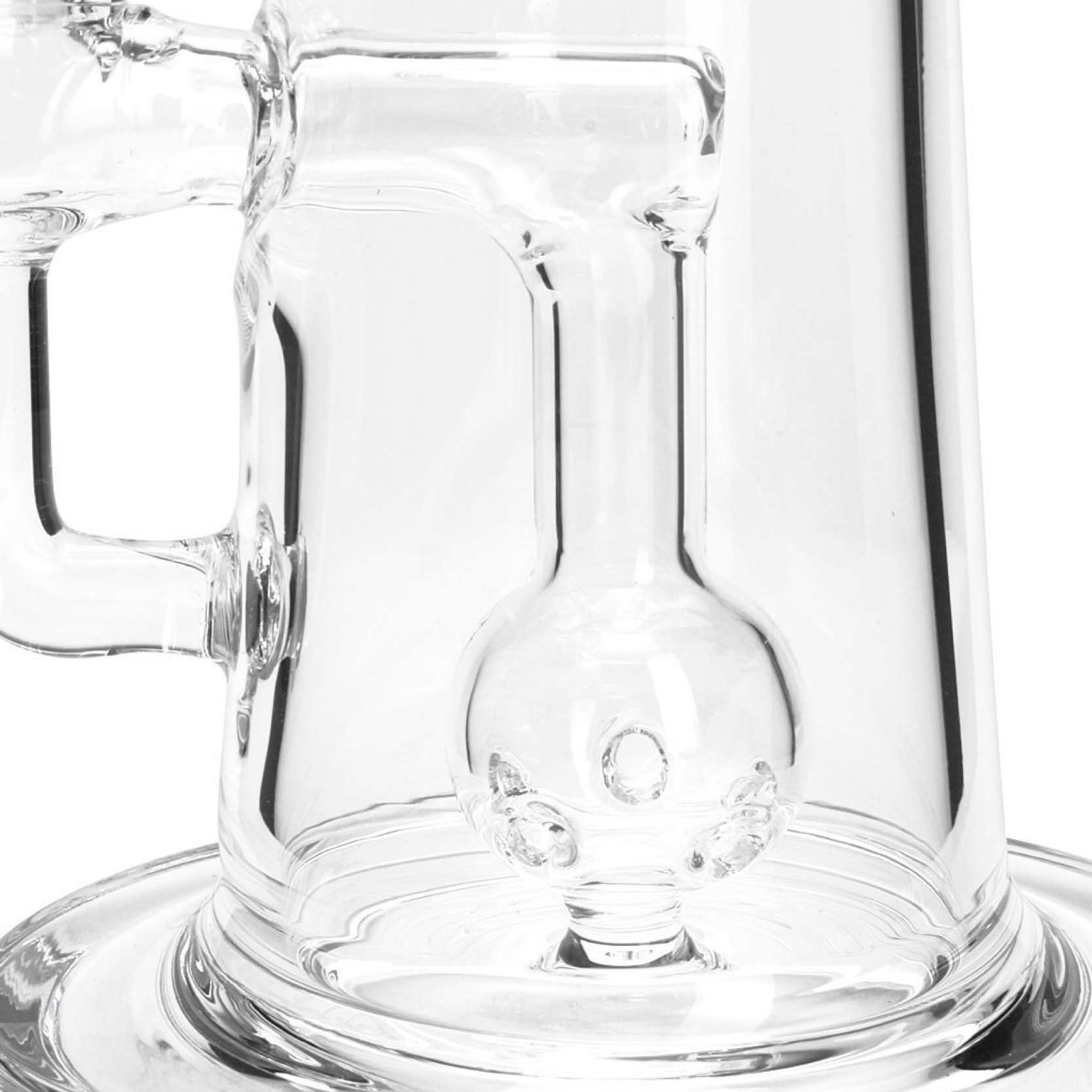 Grav® 8” Small Straight Tube Bong w. Orb Perc by GRAV / Grav Labs | Mission Dispensary