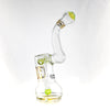 Gilded Glass 24k Sherlock Bubbler by Gilded Glass | Mission Dispensary