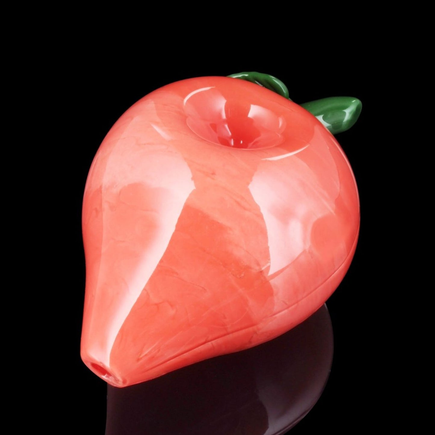 Glassheads “Oh So Keen” Peach Themed Hand Pipe 🍑 