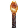 Glassheads 8.5” Inside-Out Frit Glass Sherlock Bubbler 
