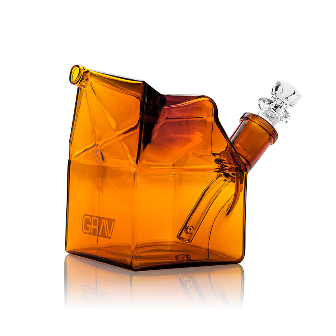 Grav® Milk Carton Bubbler 🥛 by GRAV / Grav Labs | Mission Dispensary