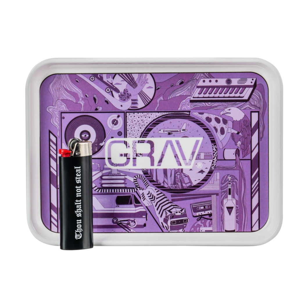 Grav® Acrylic Rolling Tray by GRAV / Grav Labs | Mission Dispensary