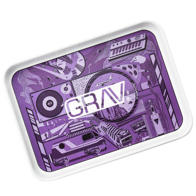 Grav® Acrylic Rolling Tray by GRAV / Grav Labs | Mission Dispensary