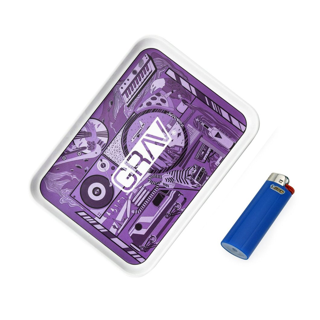 Grav® Acrylic Rolling Tray by GRAV / Grav Labs | Mission Dispensary