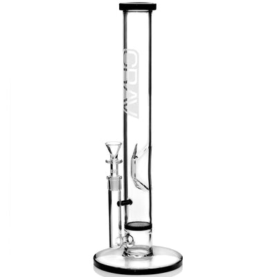 Grav® 16” Straight Tube Honeycomb Perc Water Pipe by GRAV / Grav Labs | Mission Dispensary