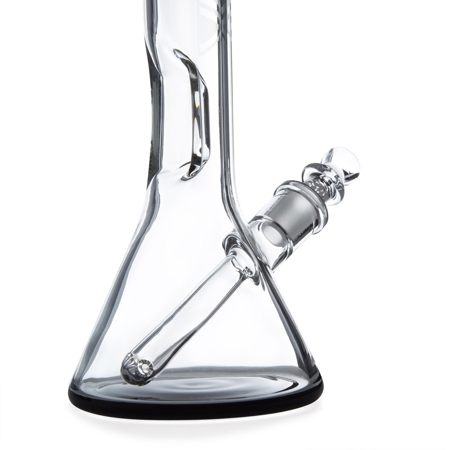 Grav® 8” Beaker Base Water Pipe - Black by GRAV / Grav Labs | Mission Dispensary