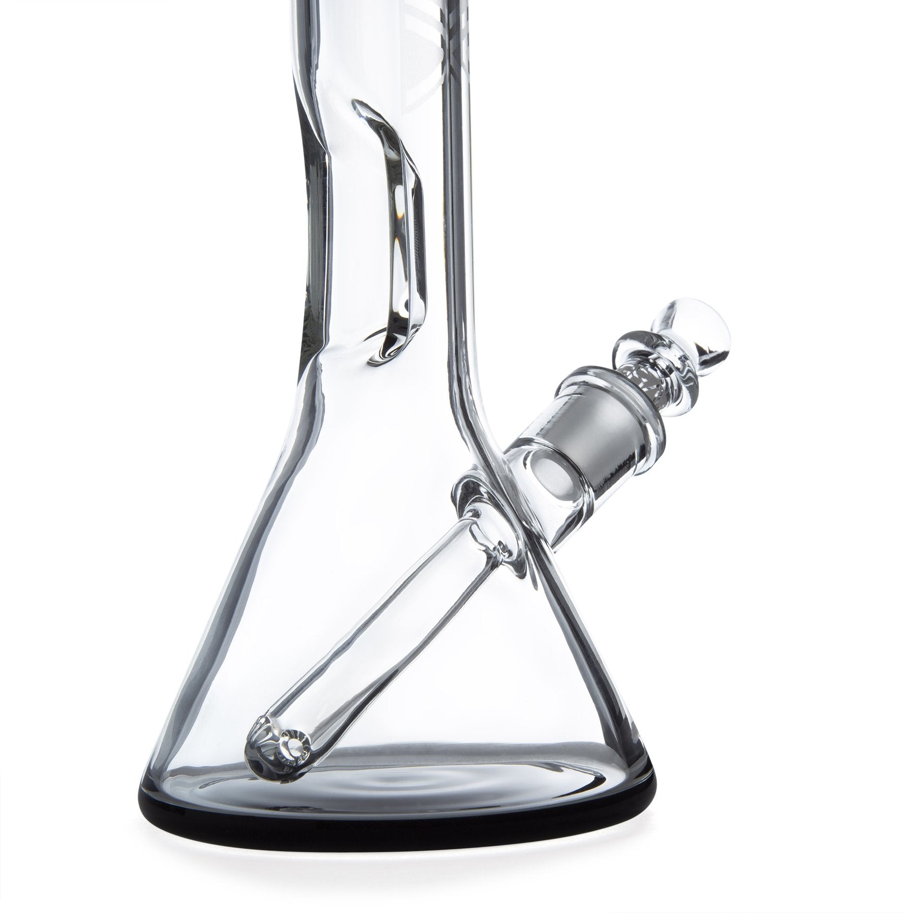 Grav® 8” Beaker Base Water Pipe - Black by GRAV / Grav Labs | Mission Dispensary