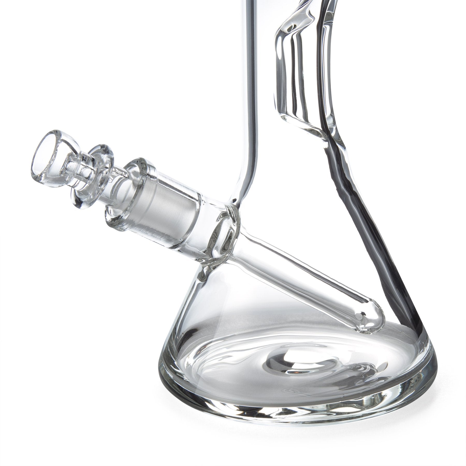 Grav® 8” Beaker Base Water Pipe - Clear by GRAV / Grav Labs | Mission Dispensary