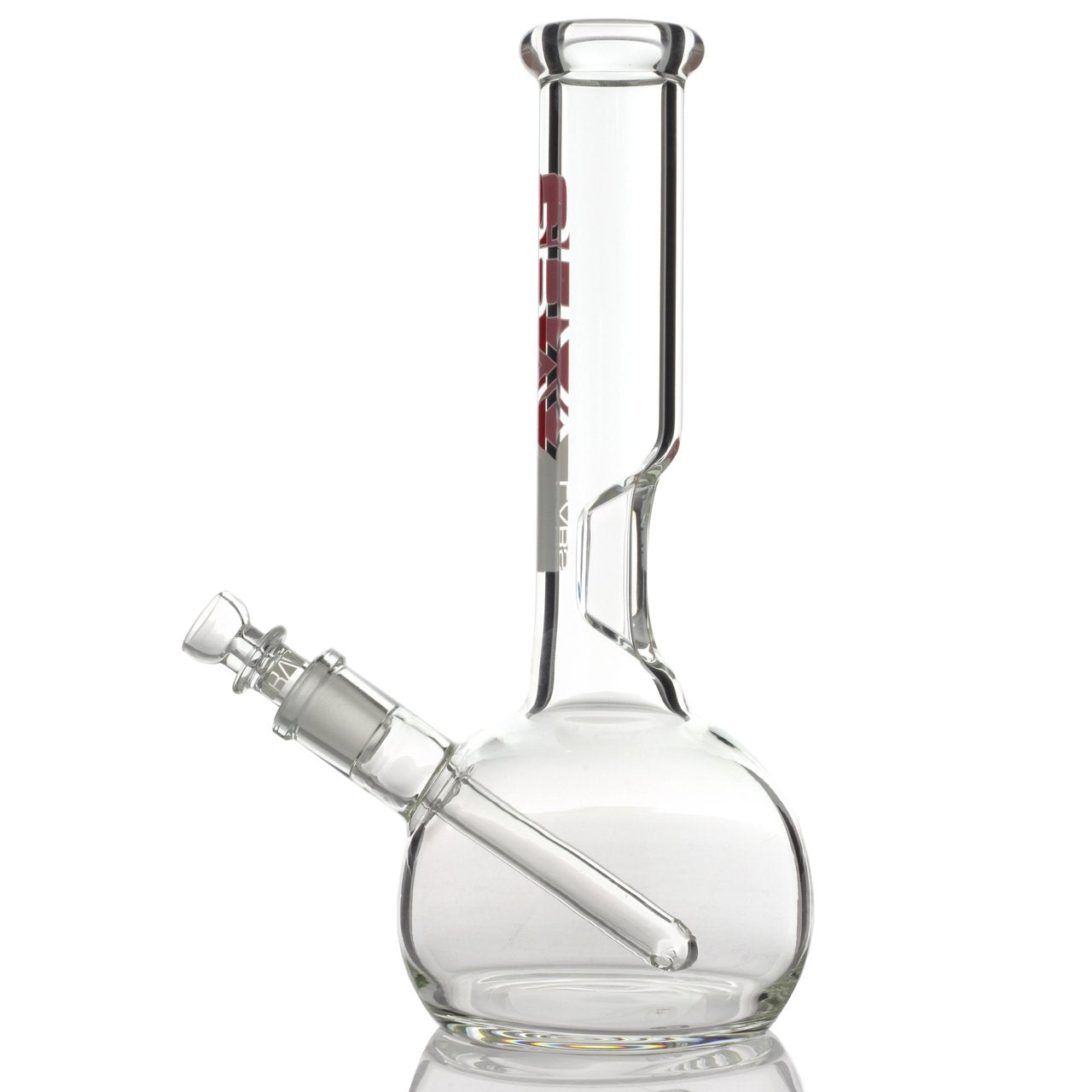 Grav® 8” Bubble Base Beaker Bong - Clear by GRAV / Grav Labs | Mission Dispensary