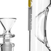 Grav® 12” Straight Tube Honeycomb Perc Water Pipe by GRAV / Grav Labs | Mission Dispensary