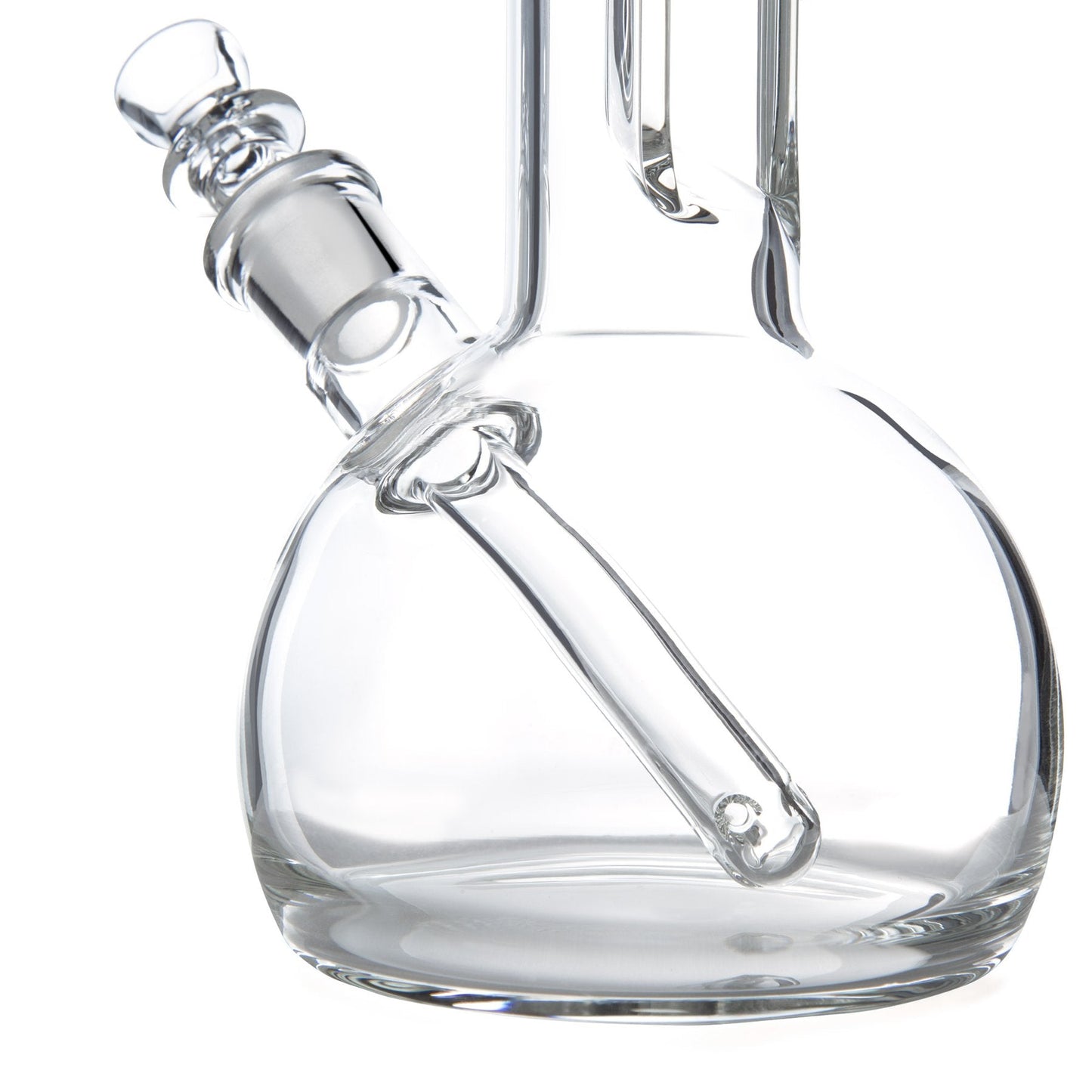 Grav® 8” Bubble Base Beaker Bong - Clear by GRAV / Grav Labs | Mission Dispensary