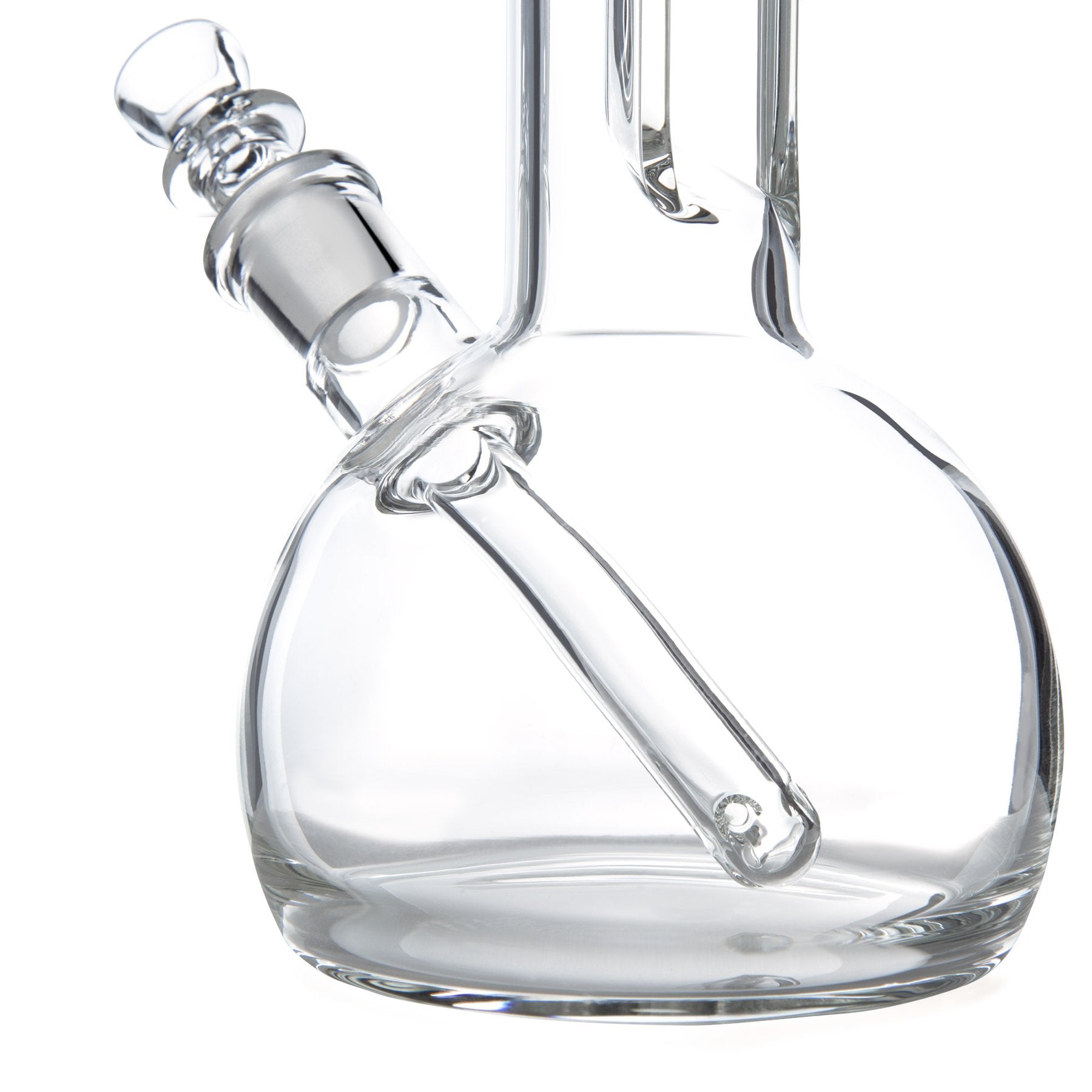 Grav® 8” Bubble Base Beaker Bong - Clear by GRAV / Grav Labs | Mission Dispensary