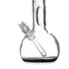 Grav® 8” Bubble Base Beaker Bong - Black by GRAV / Grav Labs | Mission Dispensary
