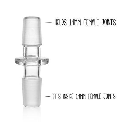Grav® Gender Adapter - Converts 14mm Female to 14mm Male by GRAV / Grav Labs | Mission Dispensary