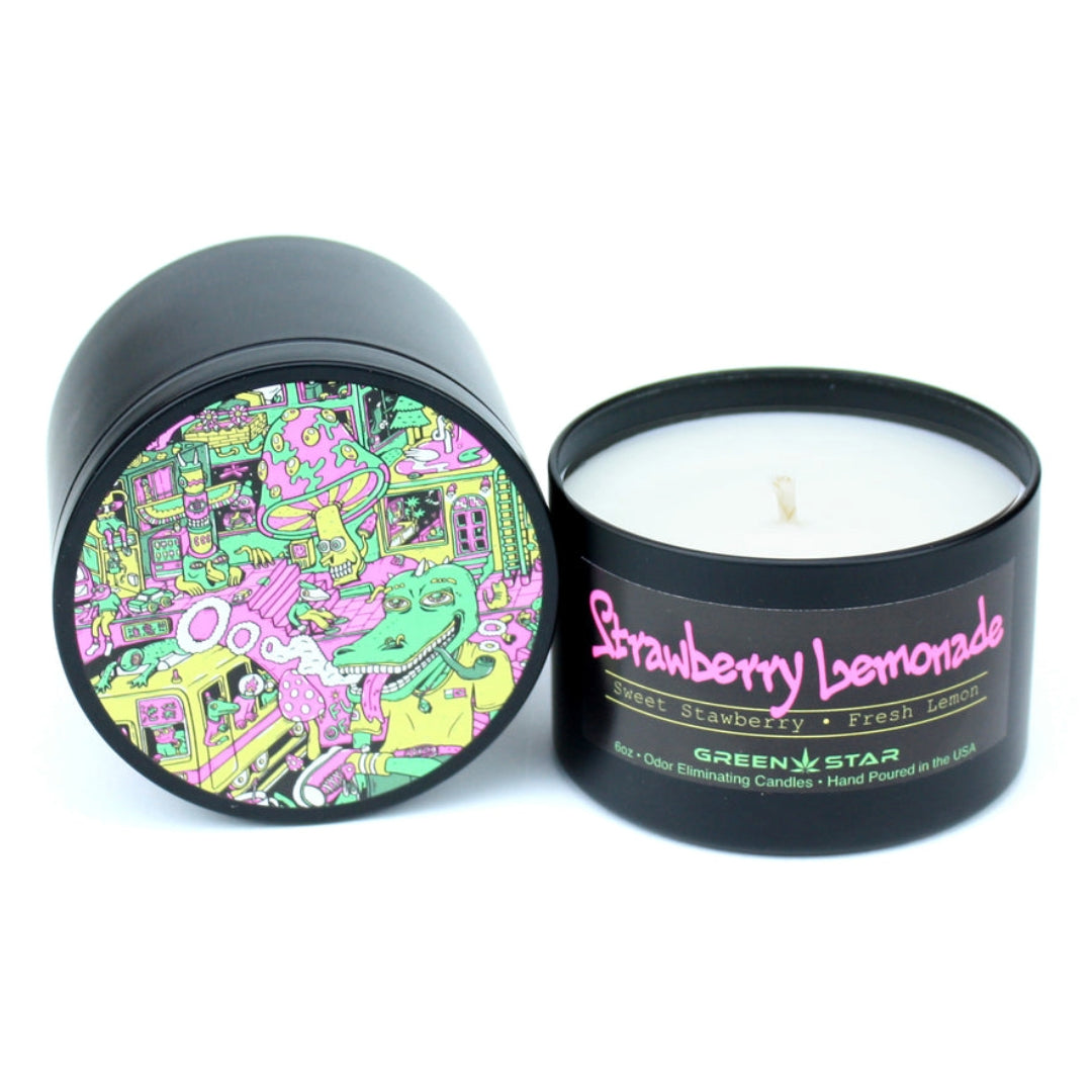 Green Star Odor Eliminator Candle (6oz) by Green Star | Mission Dispensary