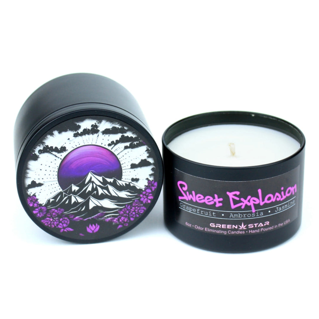 Green Star Odor Eliminator Candle (6oz) by Green Star | Mission Dispensary