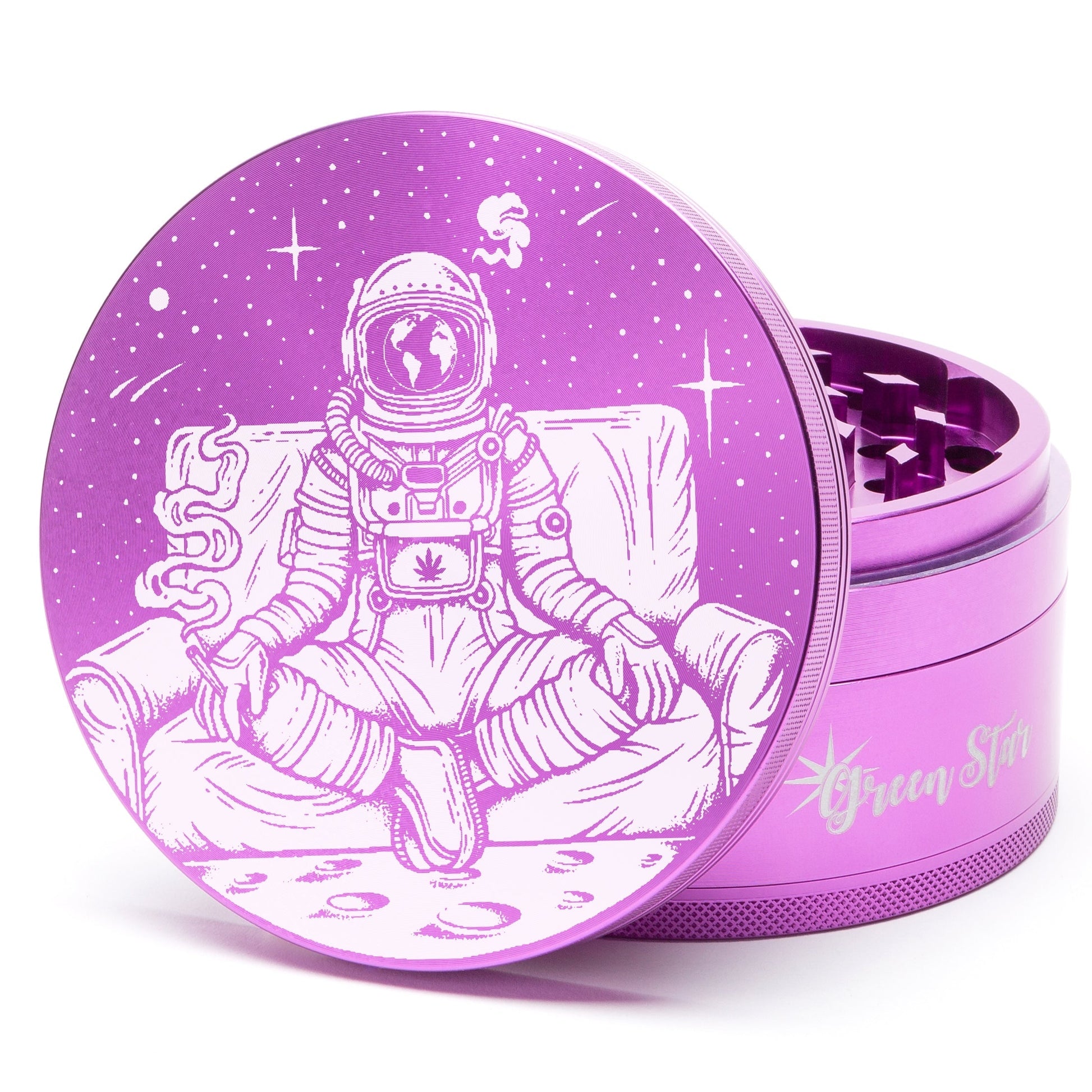 Green Star Novelty Large 4-Piece Grinder by Green Star | Mission Dispensary