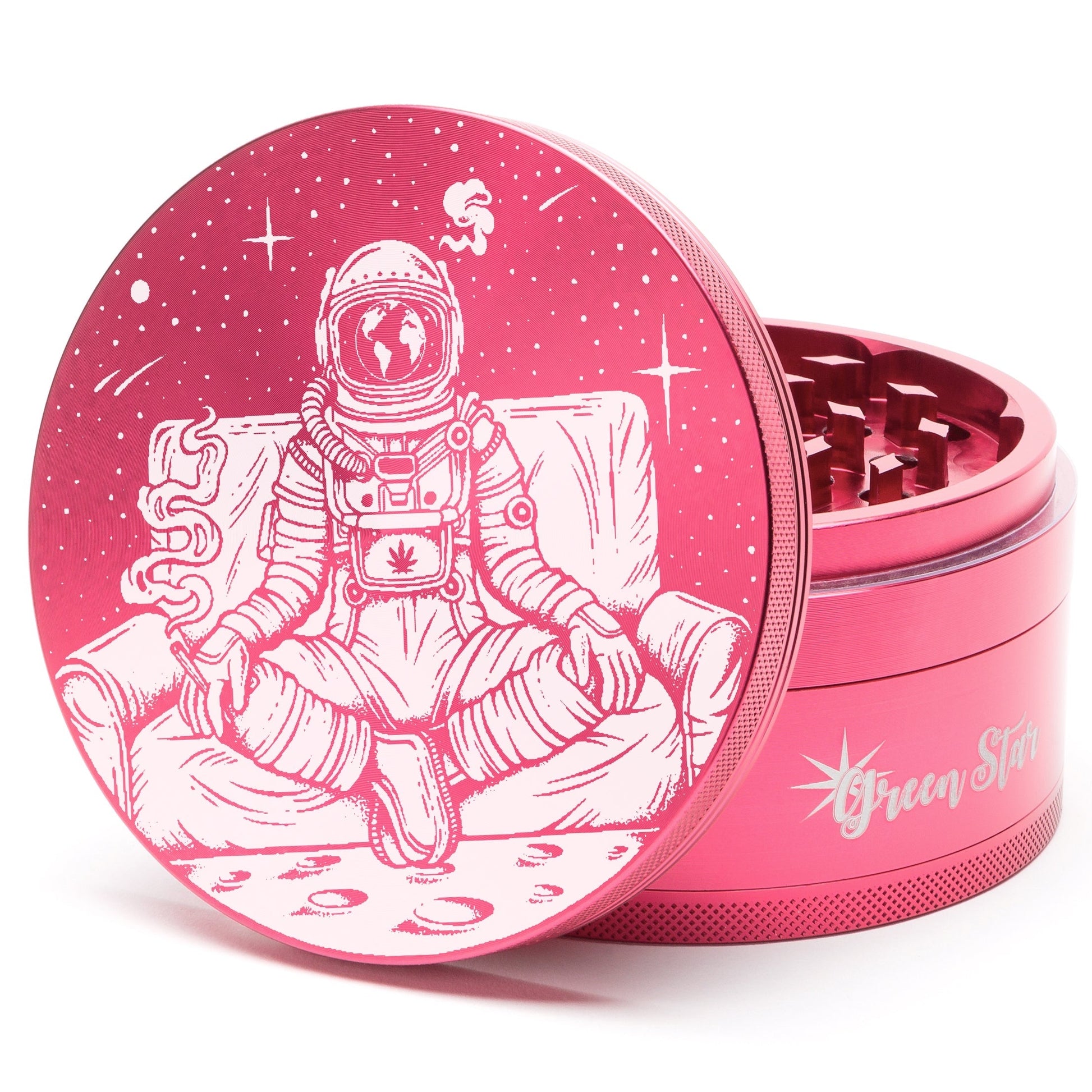 Green Star Novelty Large 4-Piece Grinder by Green Star | Mission Dispensary