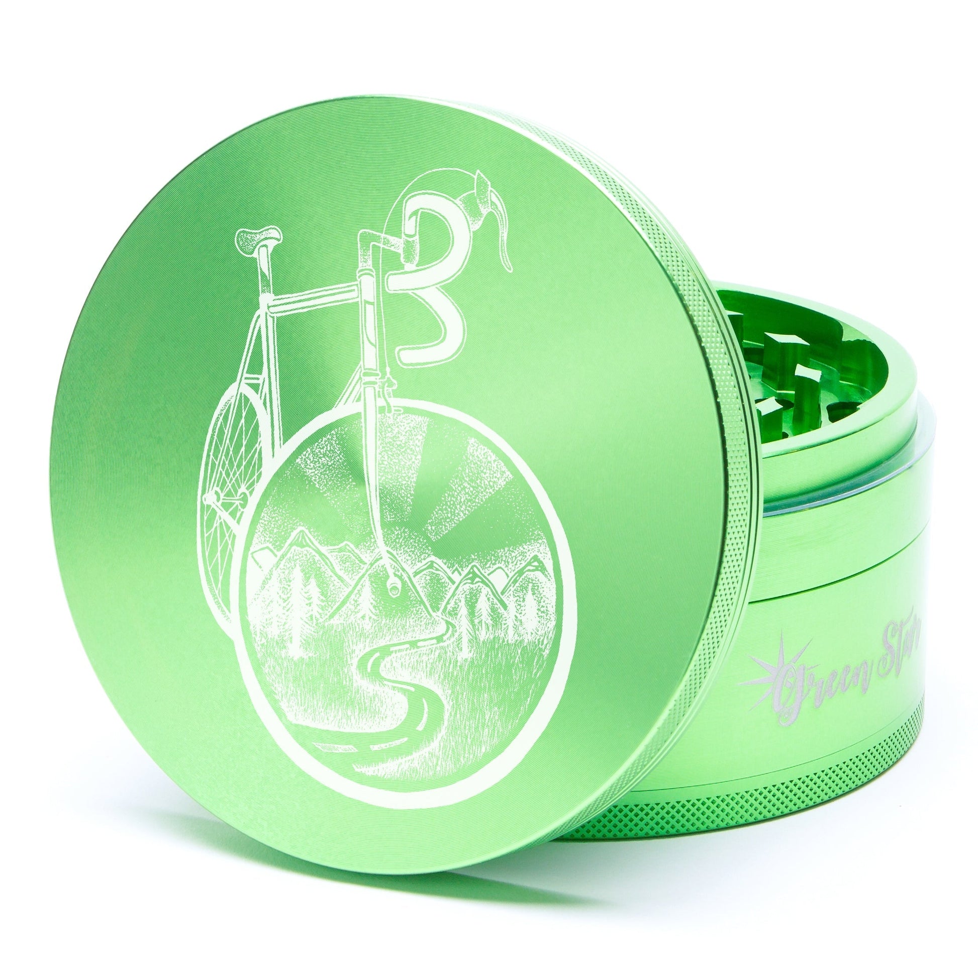 Green Star Novelty Large 4-Piece Grinder by Green Star | Mission Dispensary