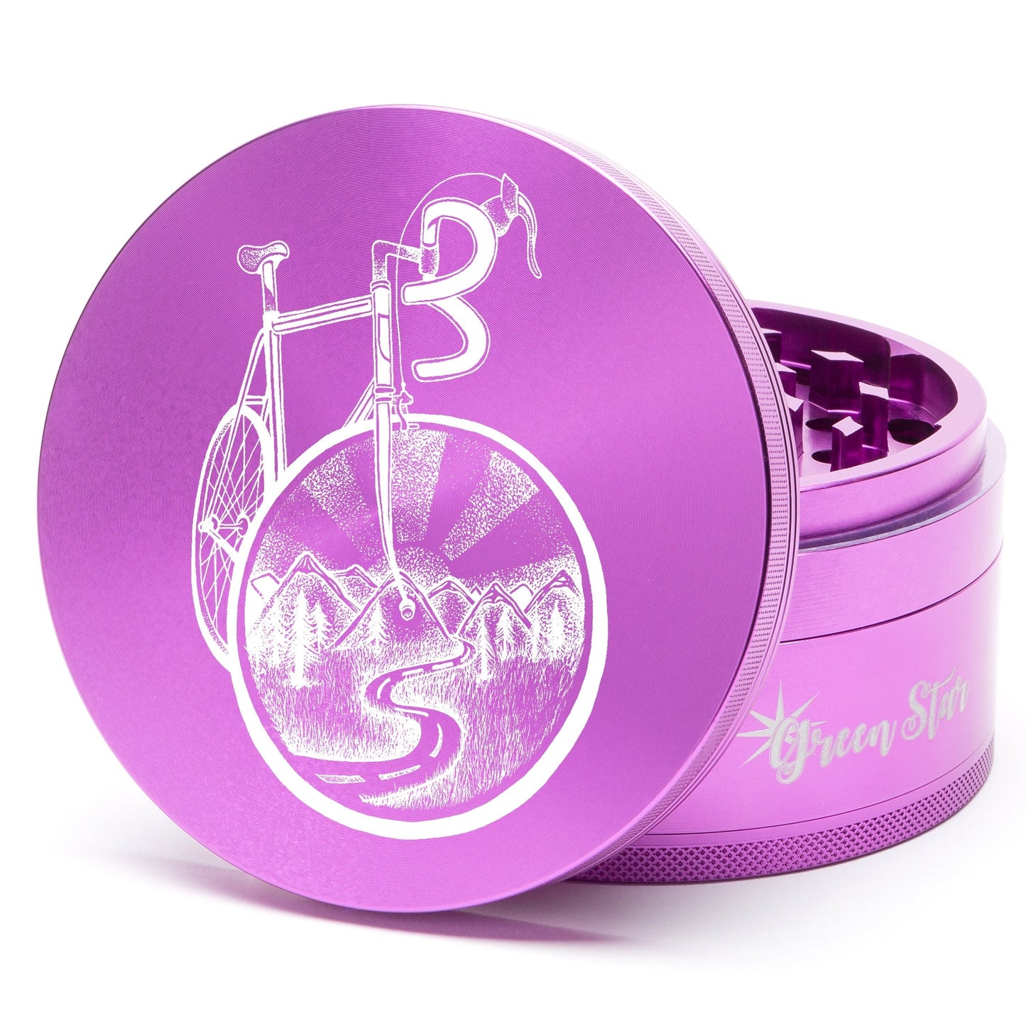 Green Star Novelty Large 4-Piece Grinder by Green Star | Mission Dispensary