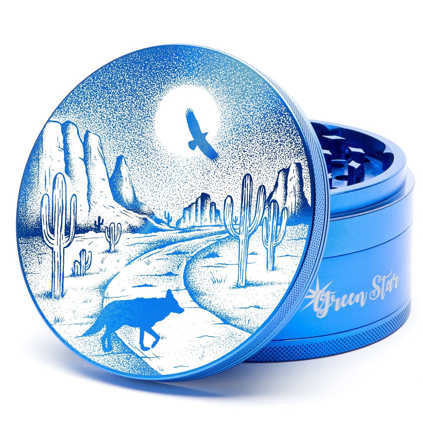 Green Star Scenic Large 4-Piece Grinder by Green Star | Mission Dispensary