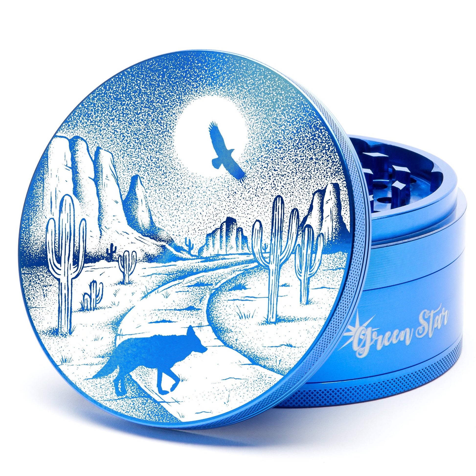 Green Star Scenic Large 4-Piece Grinder by Green Star | Mission Dispensary