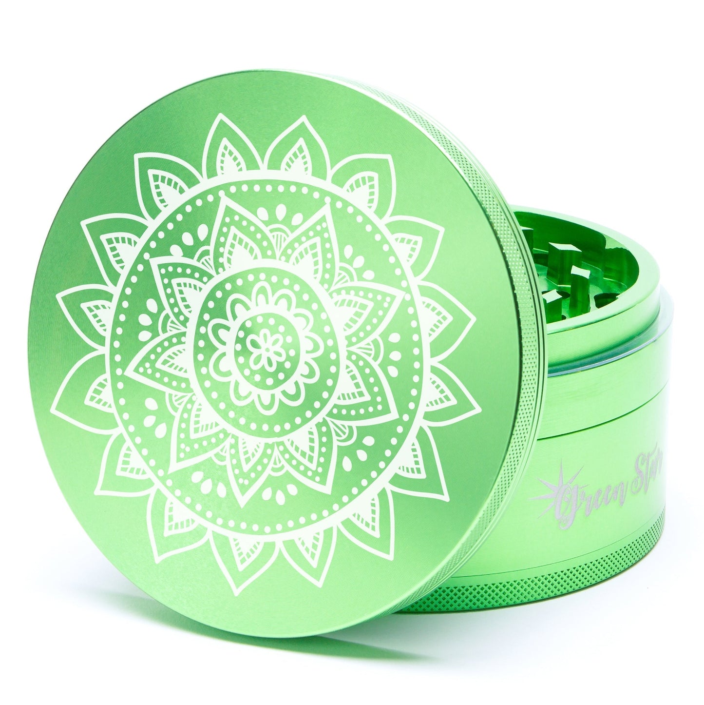 Green Star Novelty Large 4-Piece Grinder by Green Star | Mission Dispensary
