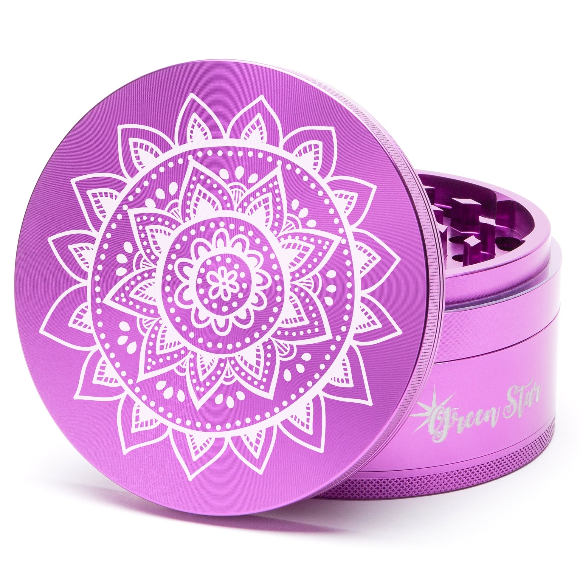 Green Star Novelty Large 4-Piece Grinder by Green Star | Mission Dispensary