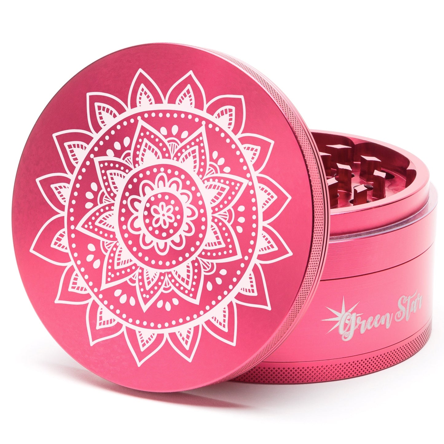 Green Star Novelty Large 4-Piece Grinder by Green Star | Mission Dispensary
