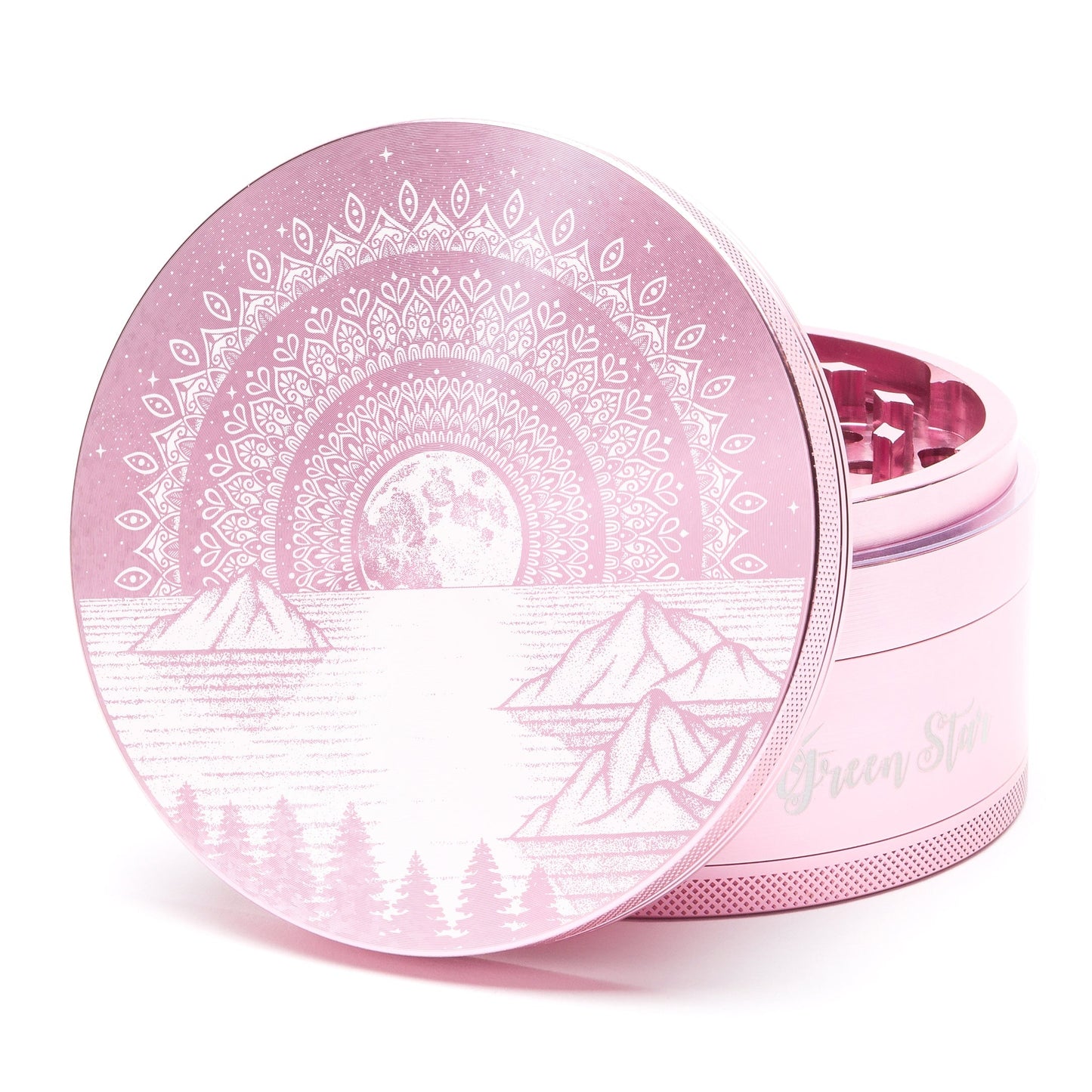 Green Star Scenic Large 4-Piece Grinder by Green Star | Mission Dispensary