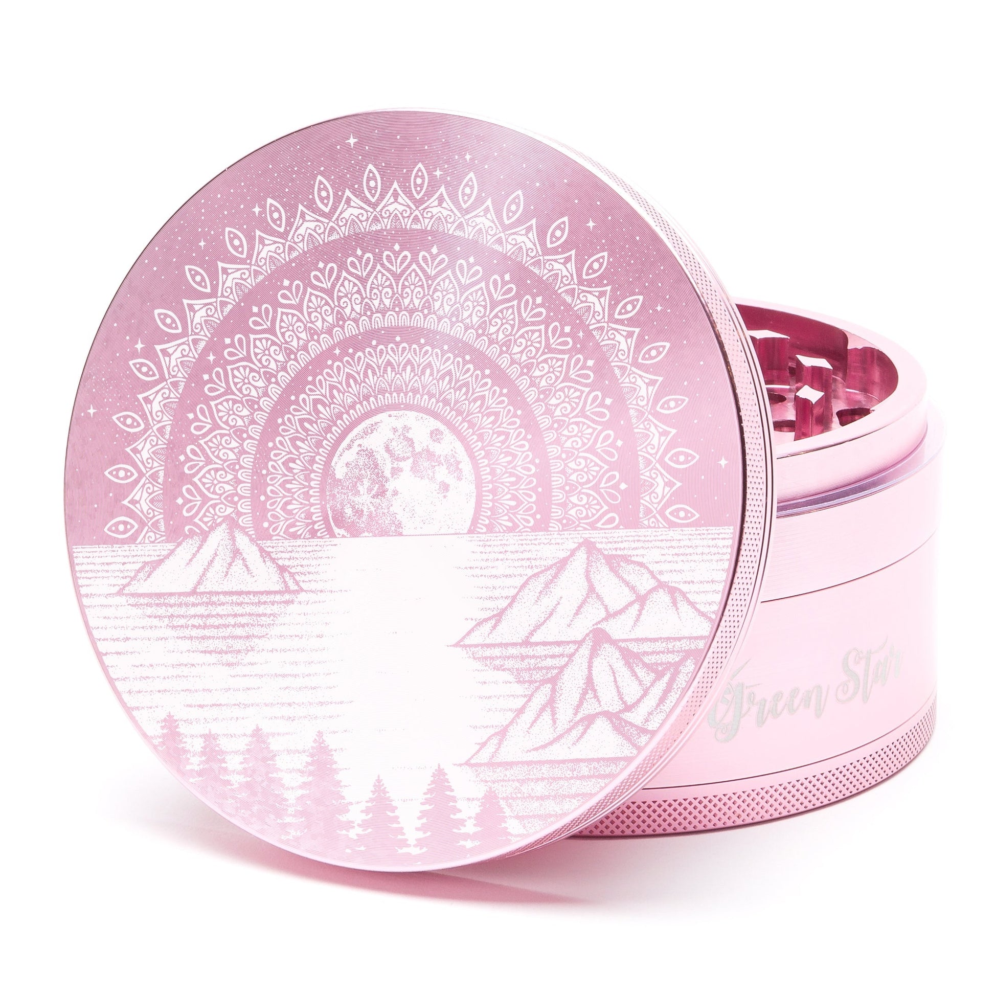 Green Star Scenic Large 4-Piece Grinder by Green Star | Mission Dispensary