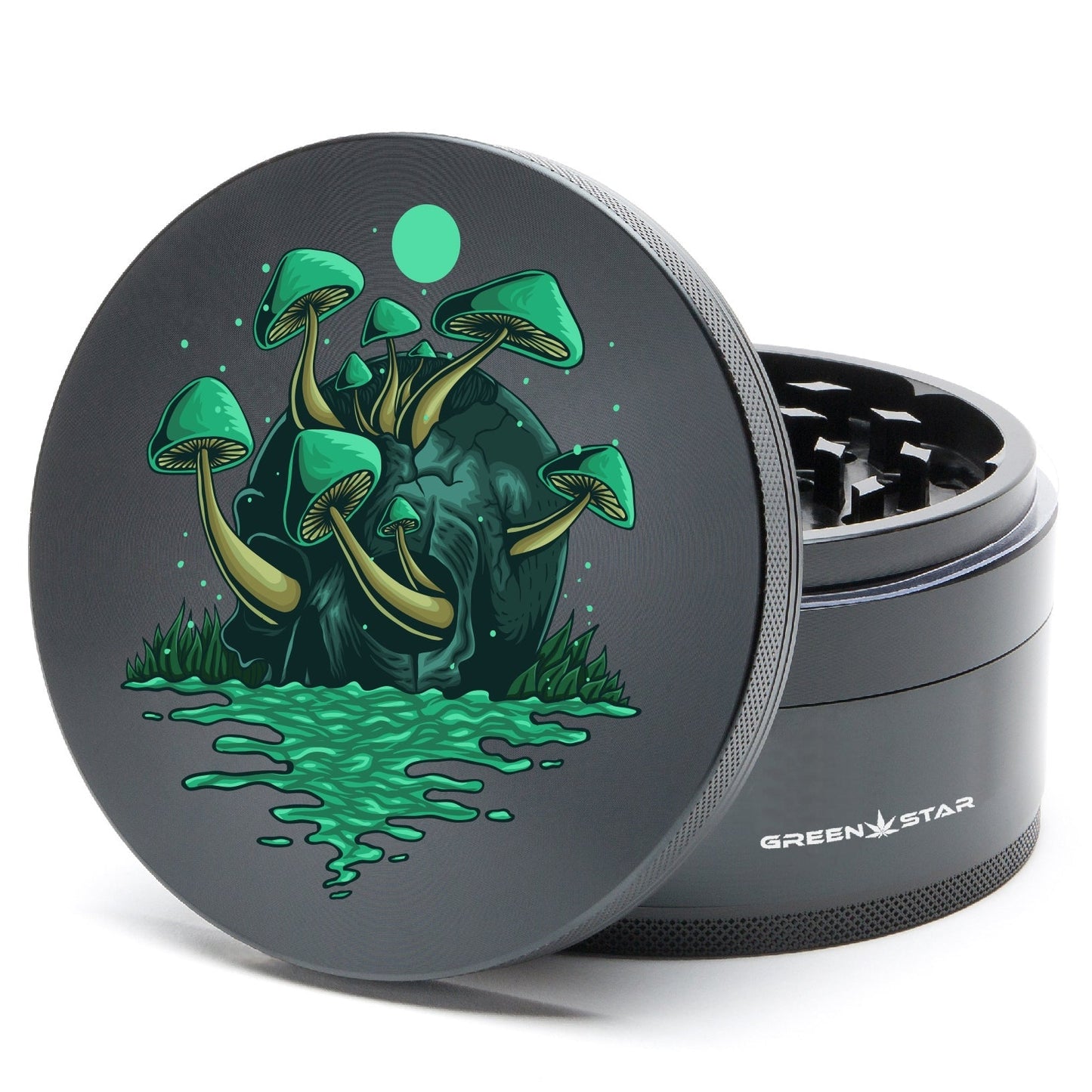 Green Star Scenic Large 4-Piece Grinder by Green Star | Mission Dispensary