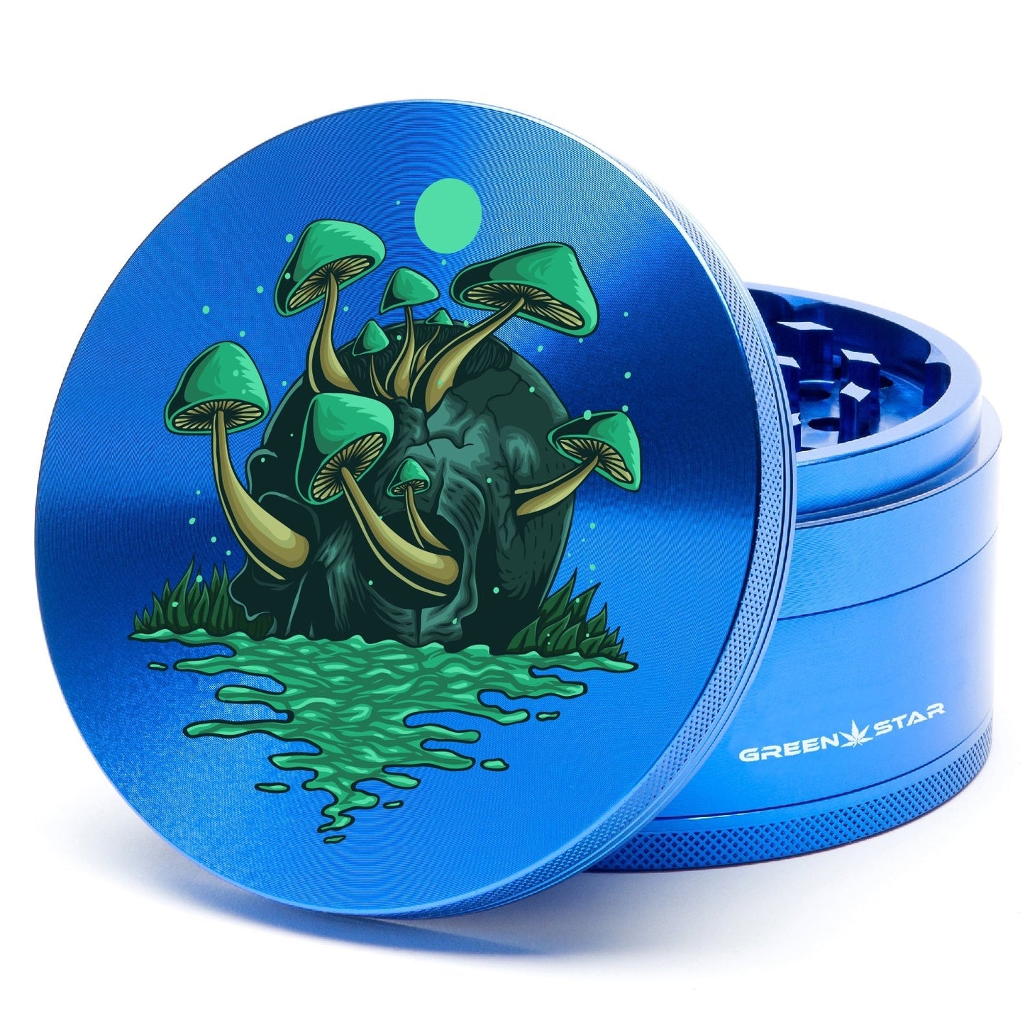 Green Star Scenic Large 4-Piece Grinder by Green Star | Mission Dispensary