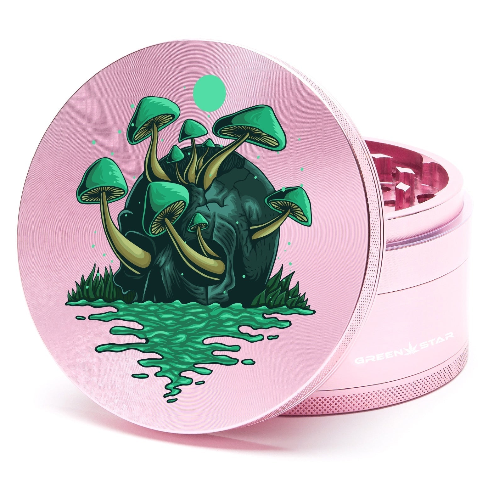 Green Star Scenic Large 4-Piece Grinder by Green Star | Mission Dispensary