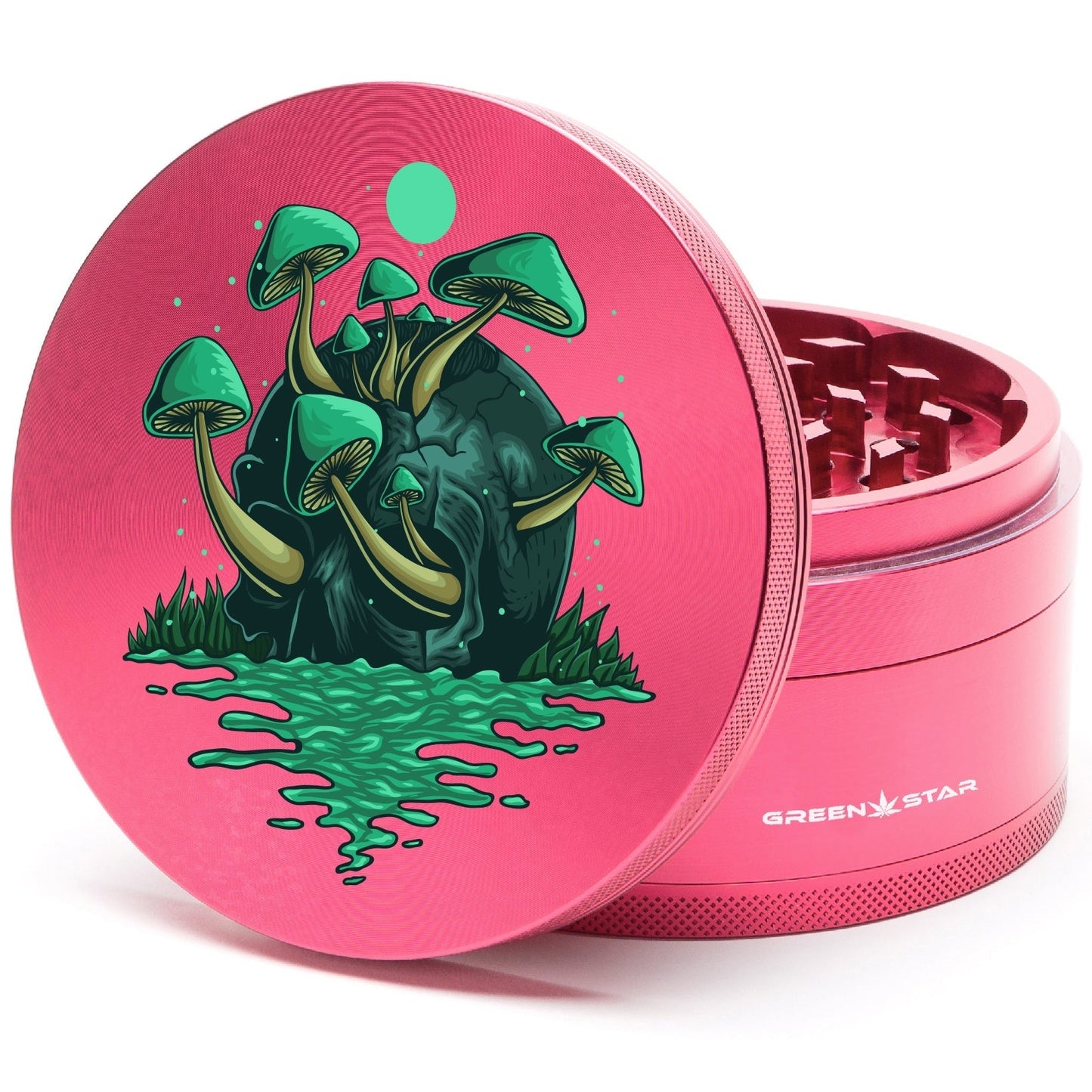 Green Star Scenic Large 4-Piece Grinder by Green Star | Mission Dispensary