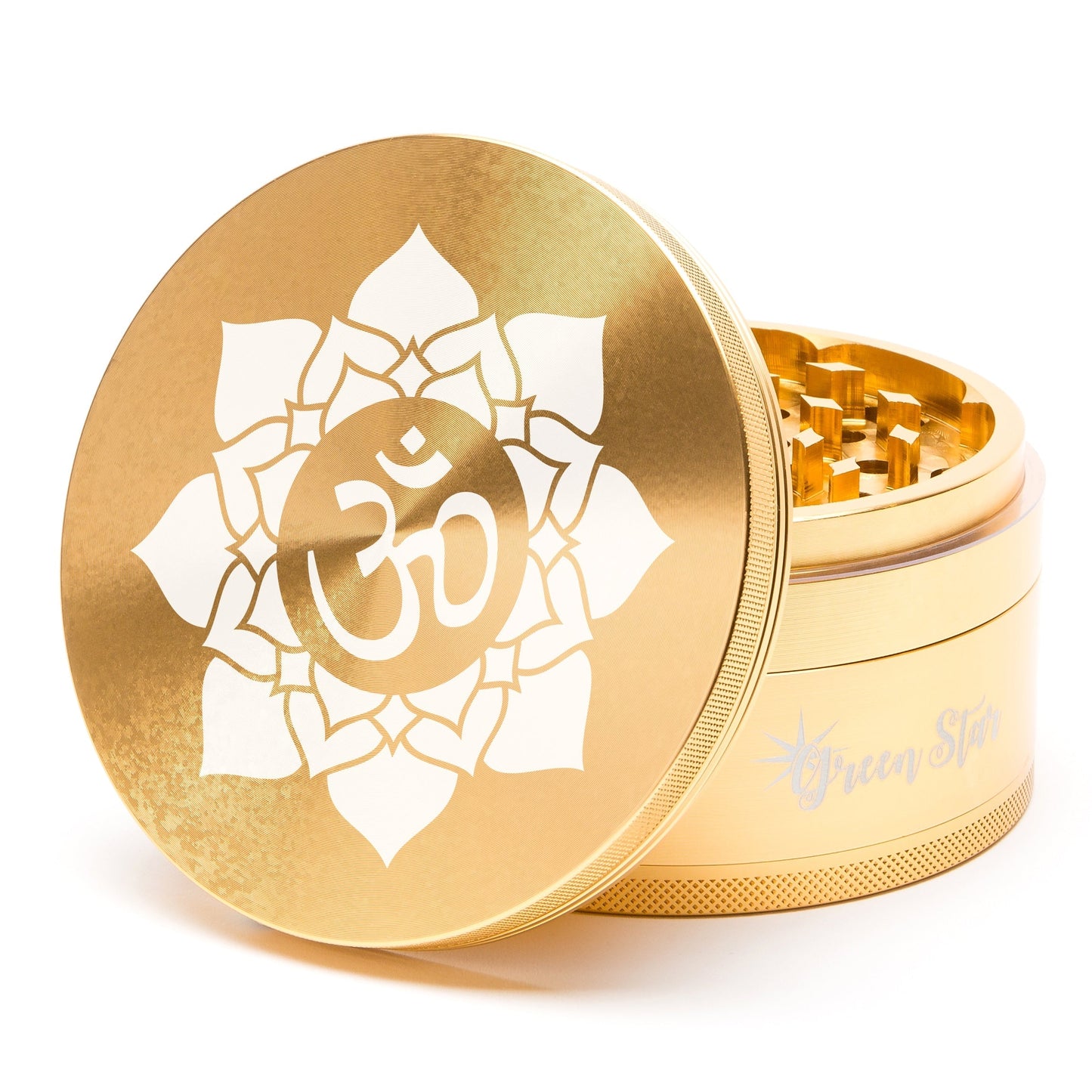 Green Star Novelty Large 4-Piece Grinder by Green Star | Mission Dispensary