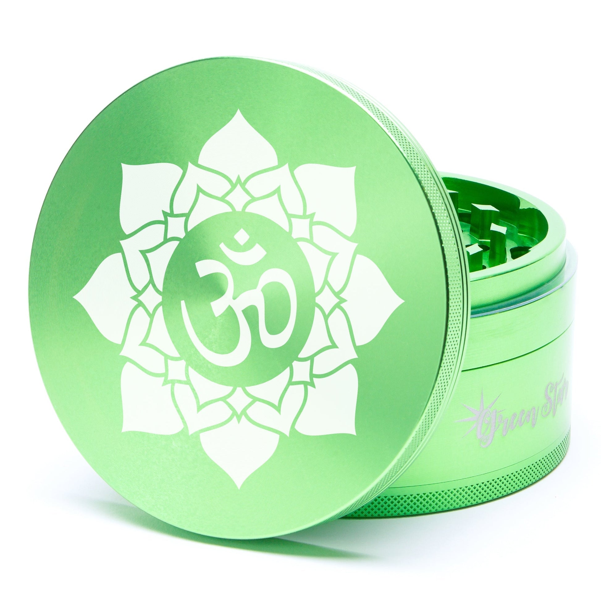 Green Star Novelty Large 4-Piece Grinder by Green Star | Mission Dispensary