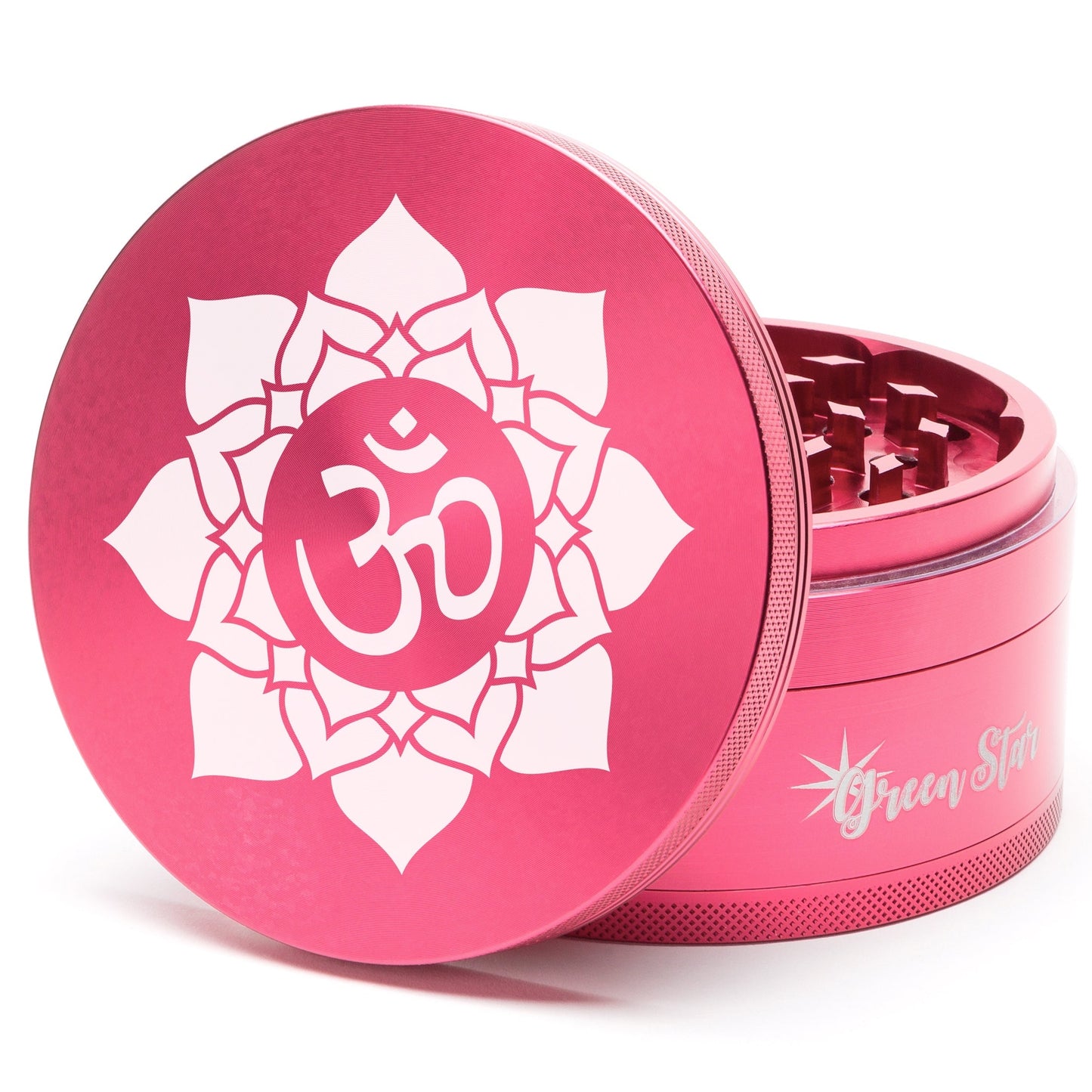 Green Star Novelty Large 4-Piece Grinder by Green Star | Mission Dispensary