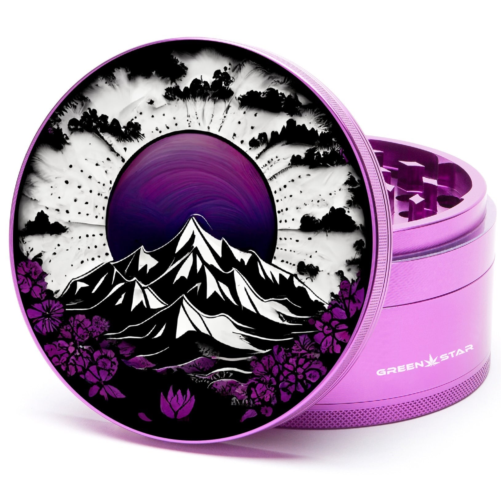 Green Star Scenic Large 4-Piece Grinder by Green Star | Mission Dispensary